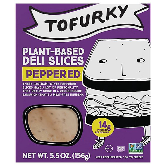 slide 1 of 1, Turtle Island Tofurky Peppered - 5.5 Oz, 5.5 oz
