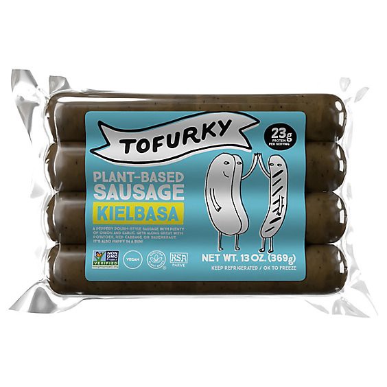 slide 1 of 1, Tofurky Sausage Kielbasa - 14 Oz, 13 oz