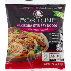 Fortune Yakisoba Noodle Teriyaki Stir-Fry Prepacked - 7.7 Oz