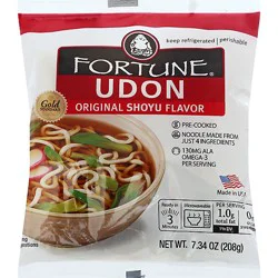 Fortune Noodles Udon Original Prepacked - 7 Oz
