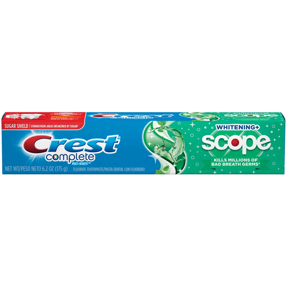 slide 2 of 4, Crest Toothpaste 6.2 oz, 6.2 oz