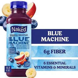Naked Juice Smoothie Boosted Blue Machine - 15.2 Fl. Oz.