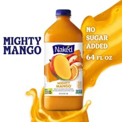 Naked Juice Smoothie Pure Fruit Mighty Mango - 64 Fl. Oz.