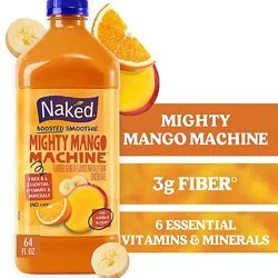 Naked Juice Smoothie Pure Fruit Mighty Mango - 64 Fl. Oz.