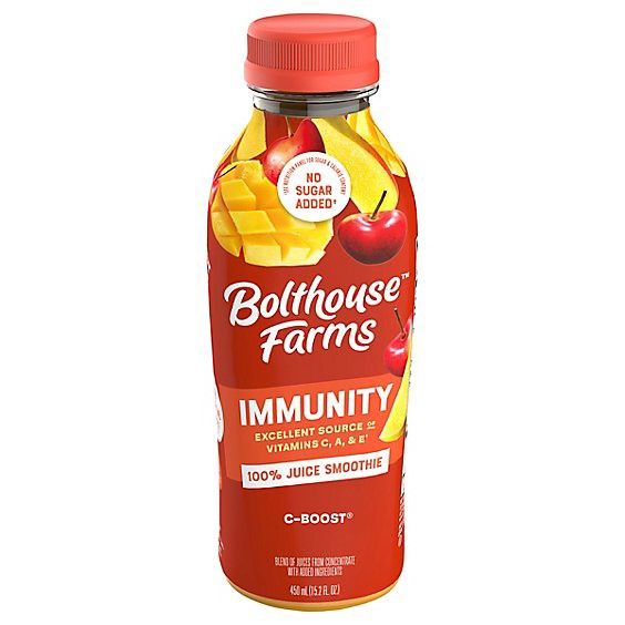 slide 1 of 1, Bolthouse Farms 100% Fruit Juice Smoothie C-Boost - 15.2 Fl. Oz., 15.2 fl oz