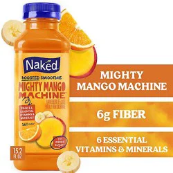 Naked Boosted Smoothie Mighty Mango Machine - 15.2 Fl. Oz.