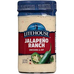 Litehouse Dressing & Dip Ranch Jalapeno - 13 Fl. Oz.