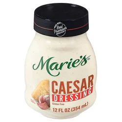 Maries Salad Dressing & Dip Real Premium Non Gmo Oil Caesar - 12 Fl. Oz.