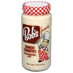 Bobs Famous Salad Dressing Ranch Country - 16 Fl. Oz.