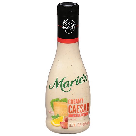 slide 1 of 5, Maries Salad Dressing Real Premium Non Gmo Oil Creamy Caesar - 11.5 Fl. Oz., 11.5 fl oz