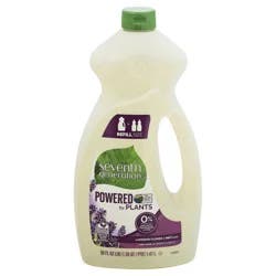 Seventh Generation dish liquid soap lavender flower & mint 50 oz