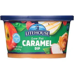 Litehouse Dip Fruit Original Caramel Low Fat - 16 Oz