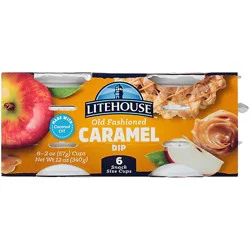 Litehouse Dip Fruit Original Caramel Apple - 6-2 Oz