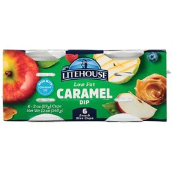 Litehouse Dip Fruit Caramel Apple Low Fat - 6-2 Oz