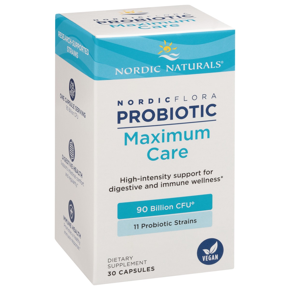 slide 8 of 9, Nordic Naturals Flora Probiotic Max-Unflav, 30 ct