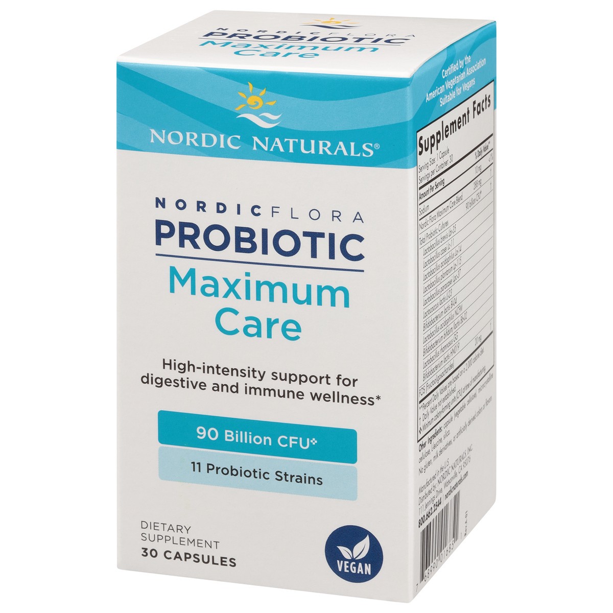 slide 4 of 9, Nordic Naturals Flora Probiotic Max-Unflav, 30 ct
