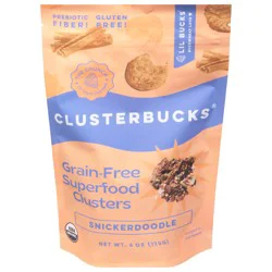 Clusterbucks Snickerdoodle Grain-Free Superfood Clusters 6 oz