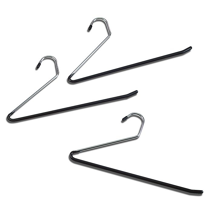 slide 1 of 1, SALT Trouser Hangers, 3 ct