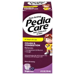 PediaCare Children's Cough and Congestion Grape