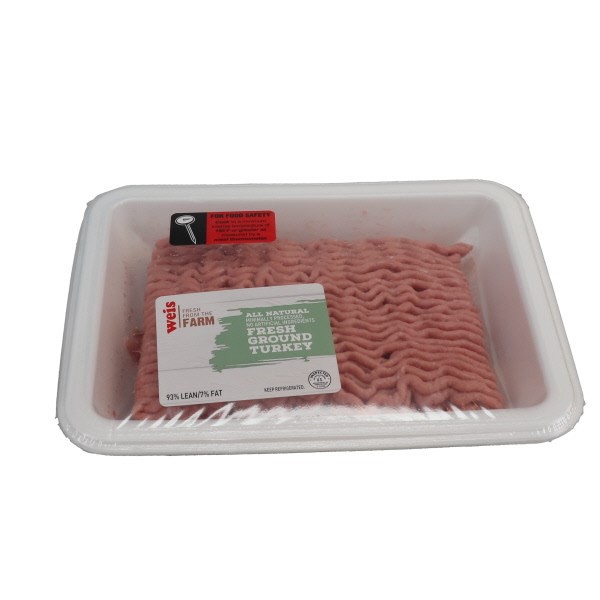slide 1 of 1, 93% Fresh Ground Turkey, 1 lb