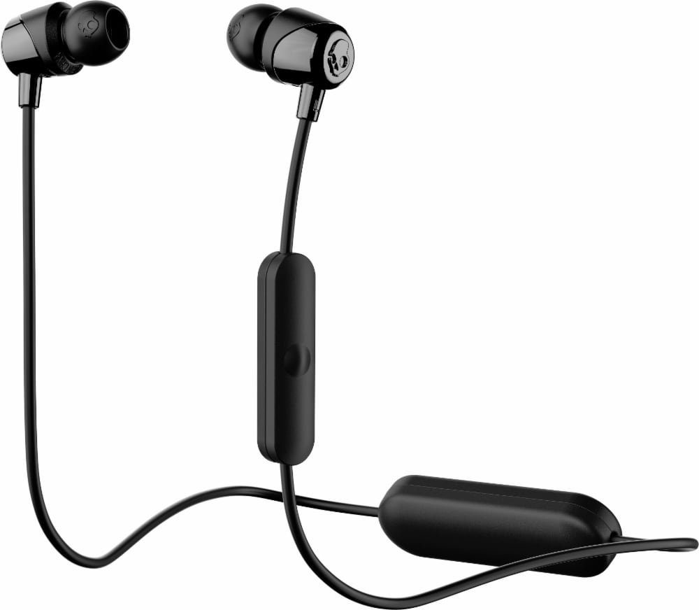 slide 1 of 1, Skullcandy Jib Wireless Bluetooth In-Ear Headphones With Microphone - Black, 1 ct