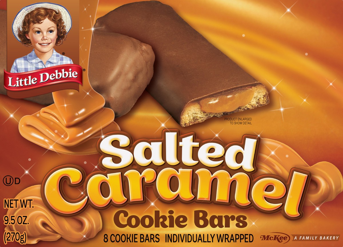 slide 10 of 11, Little Debbie Caramel Cookie Bars 8 ct, 8 ct