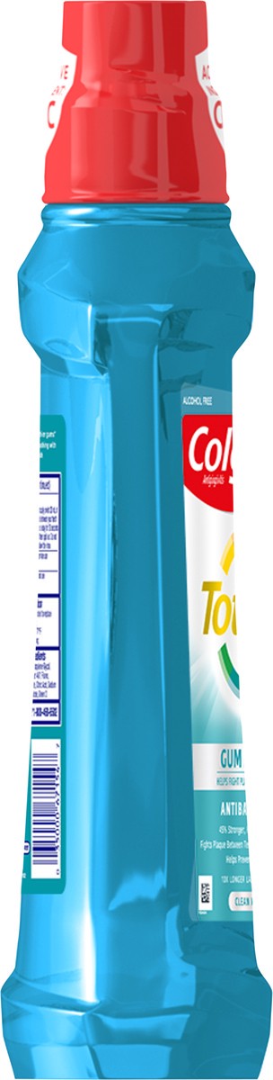 slide 7 of 8, Colgate Total Gum Health Alcohol Free Mouthwash, Antibacterial Formula, Clean Mint - 1L, 33.8 fl.oz. (6 Pack), 33.8 fl oz