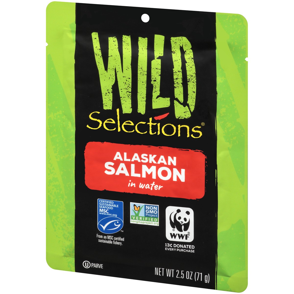 slide 6 of 14, Wild Selections Alaskan Salmon in Water 2.5 oz. Pack, 2.5 oz