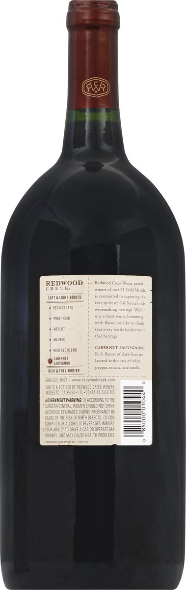 slide 3 of 3, RICHWOOD Cabernet Sauvignon, 1.5 liter