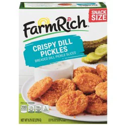 Farm Rich Crispy Dill Pickles 9.75 oz
