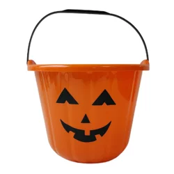 Meijer Corporate Seasonal Meijer Halloween Pumpkin Pail, Orange