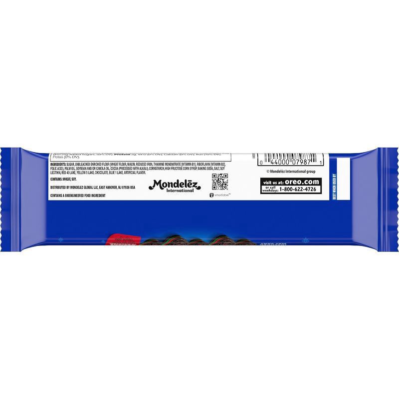 slide 5 of 13, OREO Red and Green Festive Cookies King Size - 2.04oz, 2.04 oz