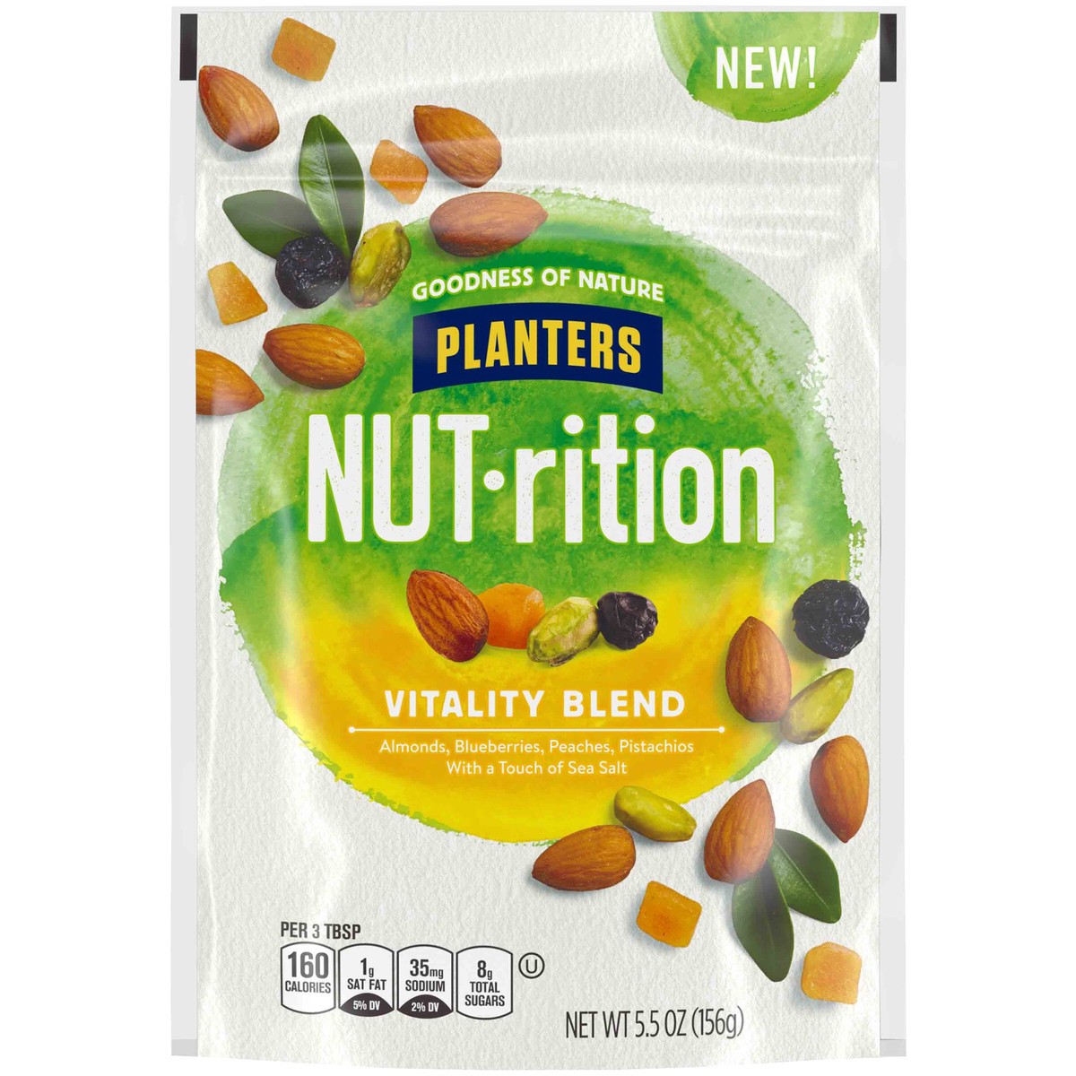 slide 1 of 11, Planters NUT-rition Vitality Blend, 5.5 oz Bag, 5.5 oz