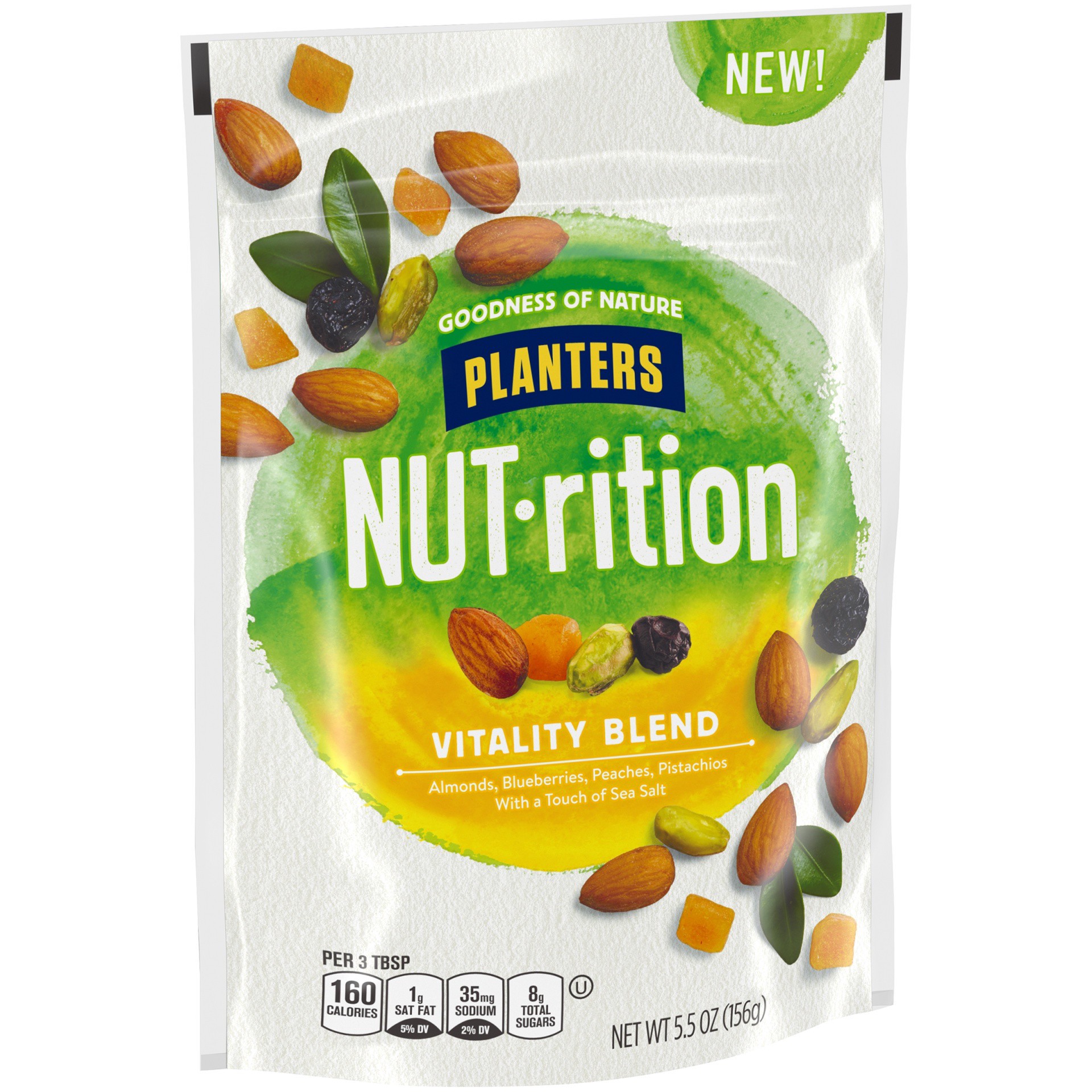 slide 7 of 11, Planters NUT-rition Vitality Blend, 5.5 oz Bag, 5.5 oz