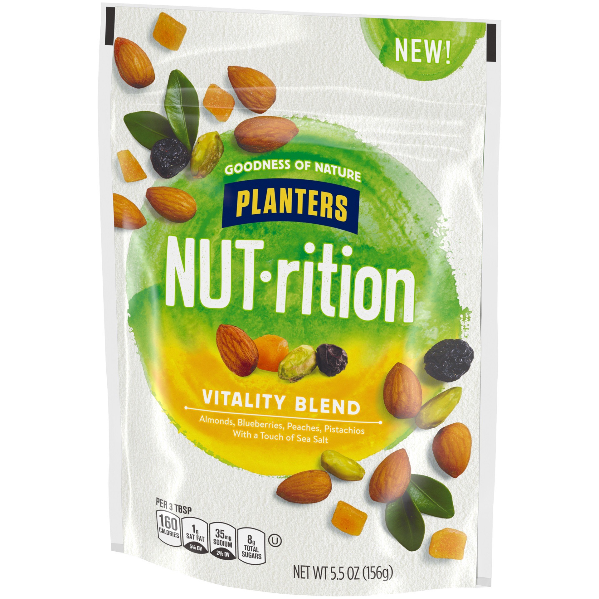 slide 5 of 11, Planters NUT-rition Vitality Blend, 5.5 oz Bag, 5.5 oz