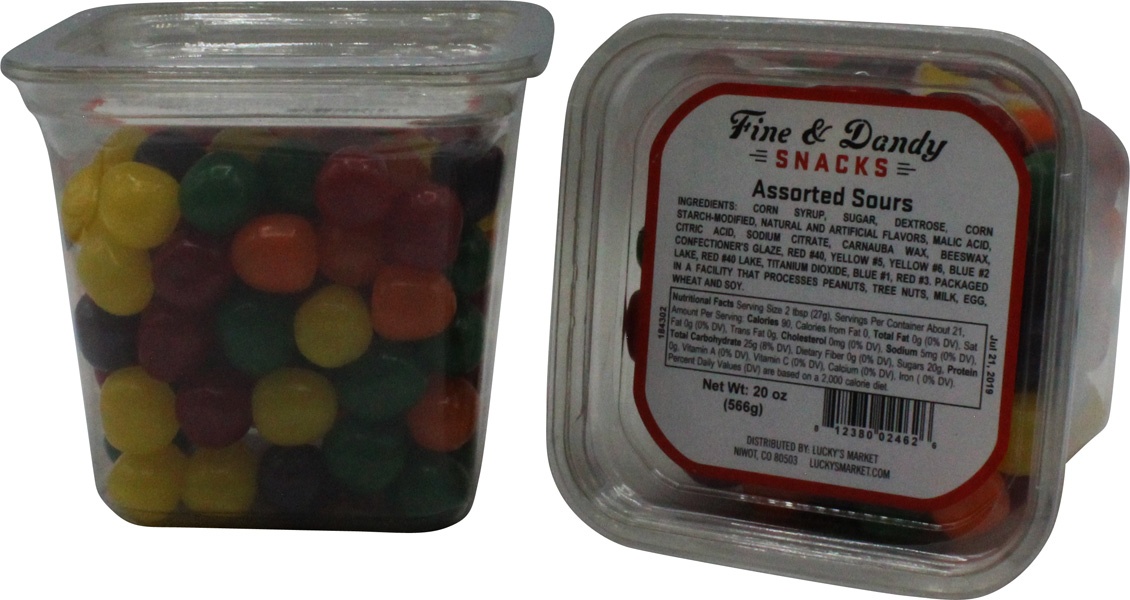 slide 1 of 1, Hot Rod Snacks Assorted Sours, 20 oz