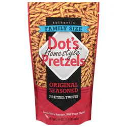 Dot's Homestyle Pretzels Original Seasoned Pretzel Twists Family Size 24 oz