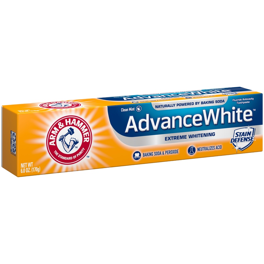 slide 2 of 4, ARM & HAMMER Advance White Extreme Whitening Toothpaste - 6oz, 6 oz