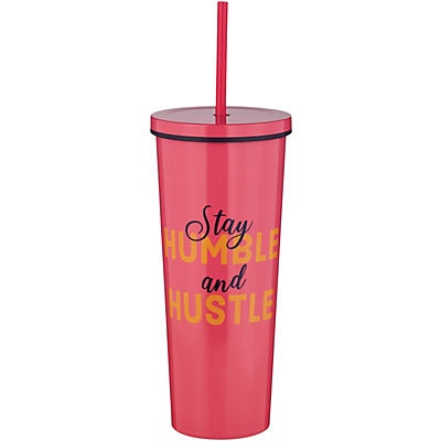 slide 1 of 1, All About U Stainless Steel Straw Tumbler Stay, 1 ct