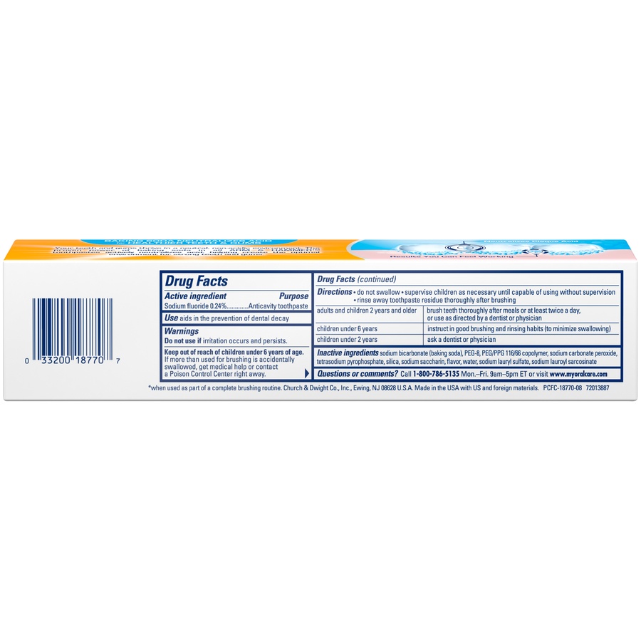 slide 4 of 4, ARM & HAMMER PeroxiCare Toothpaste - 6oz, 6 oz
