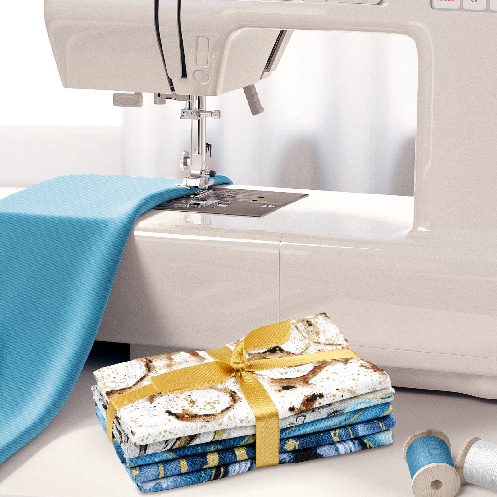 slide 4 of 13, Contemporary Design Fabric Bundle By Loops & Threads, 18 in x 21 in