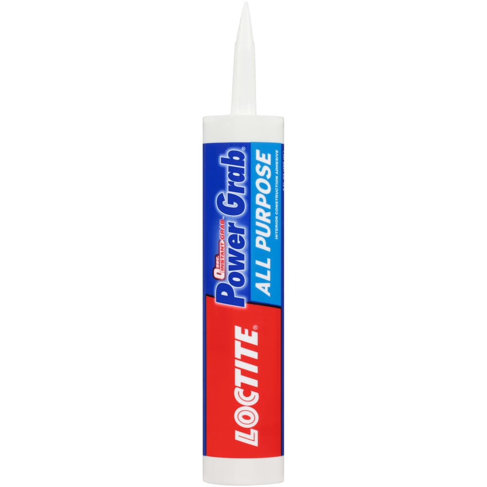 slide 1 of 6, LOCTITE Power Grab All-Purpose Latex White Multi-use Interior Construction Adhesive ( 9-fl oz ), 1 ct