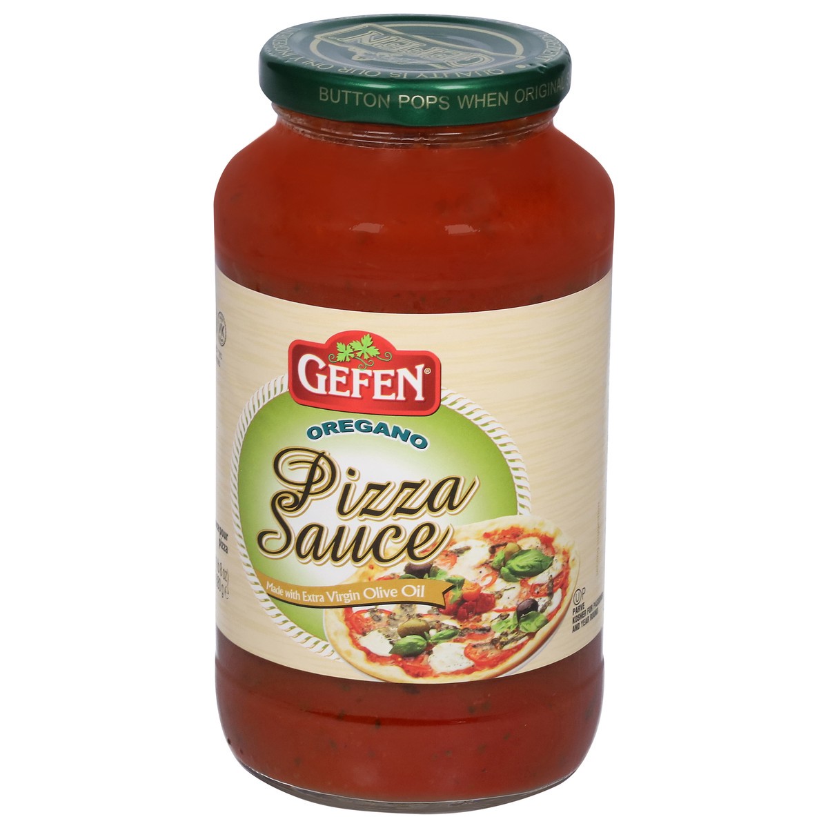 slide 8 of 9, Gefen Oregano Pizza Sauce, 26 oz