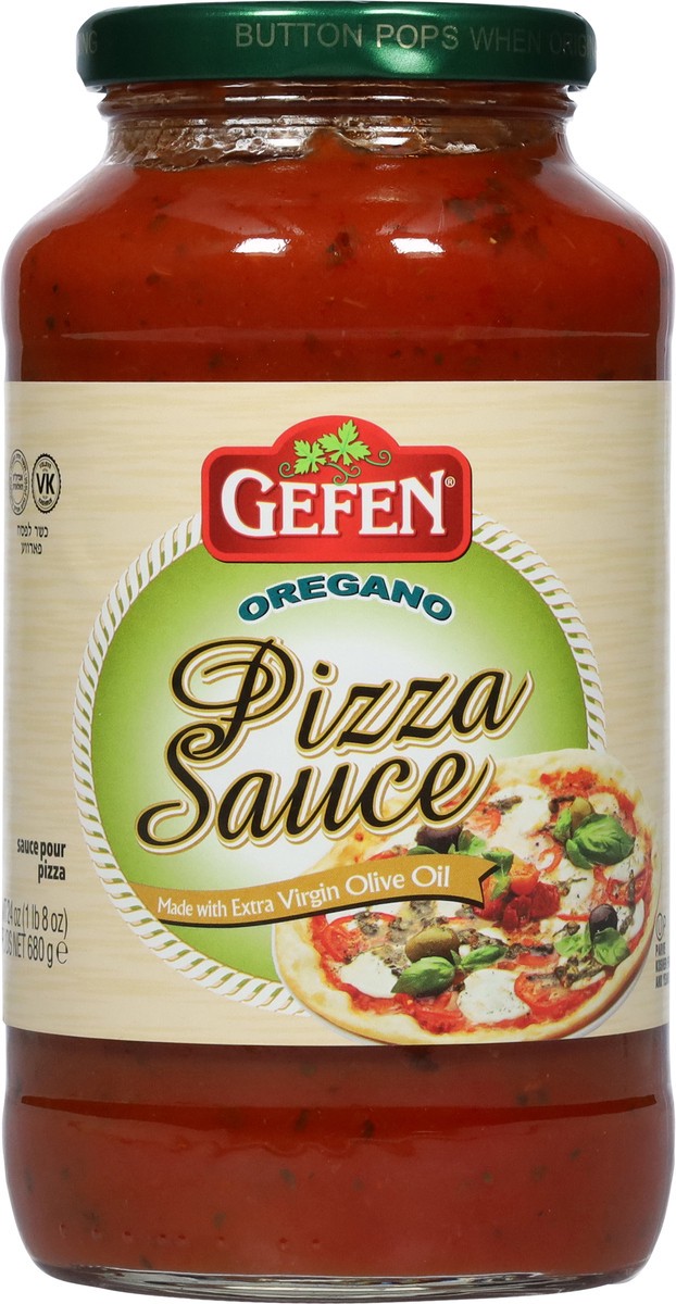 slide 3 of 9, Gefen Oregano Pizza Sauce, 26 oz