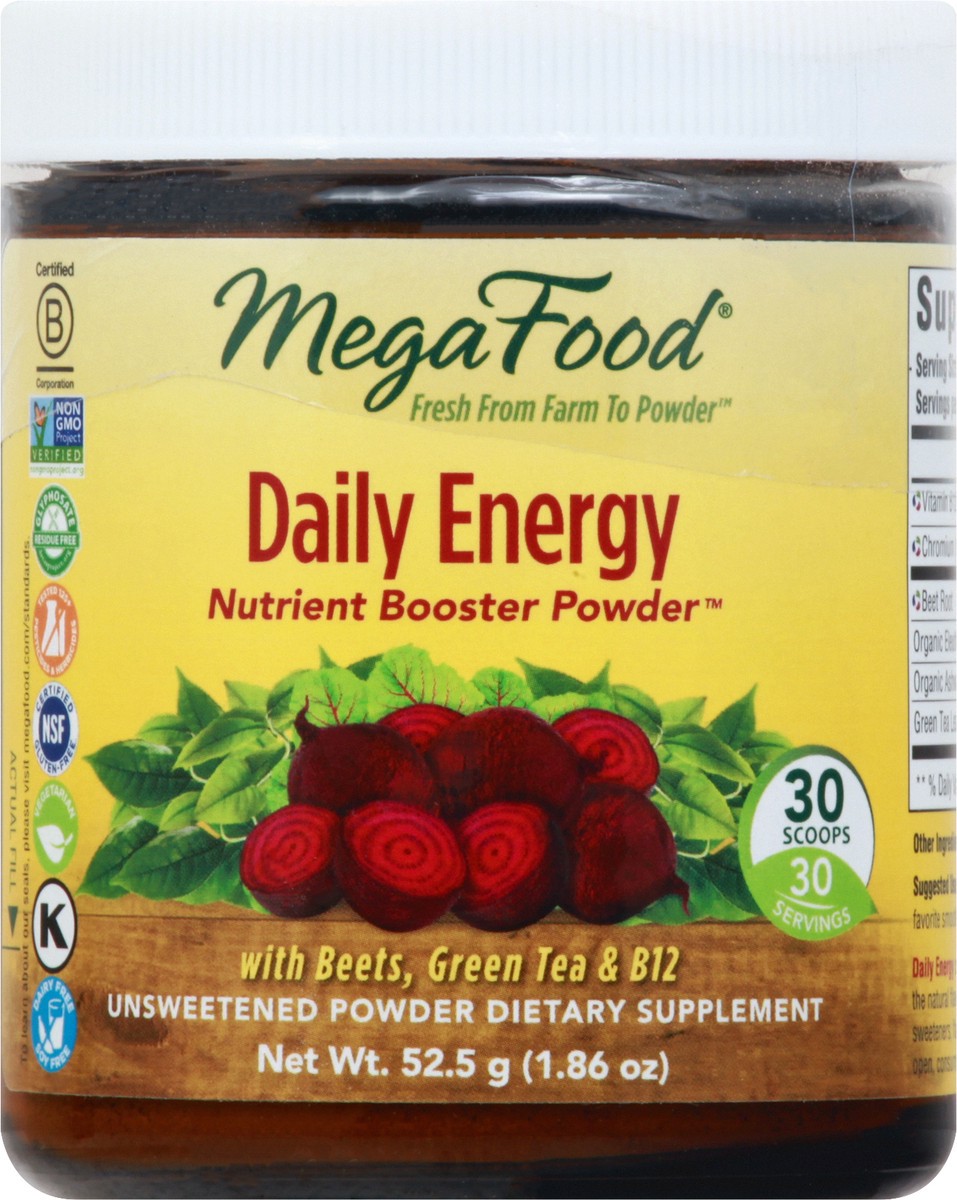 slide 1 of 11, MegaFood Daily Energy 52.5 g, 52.50 g