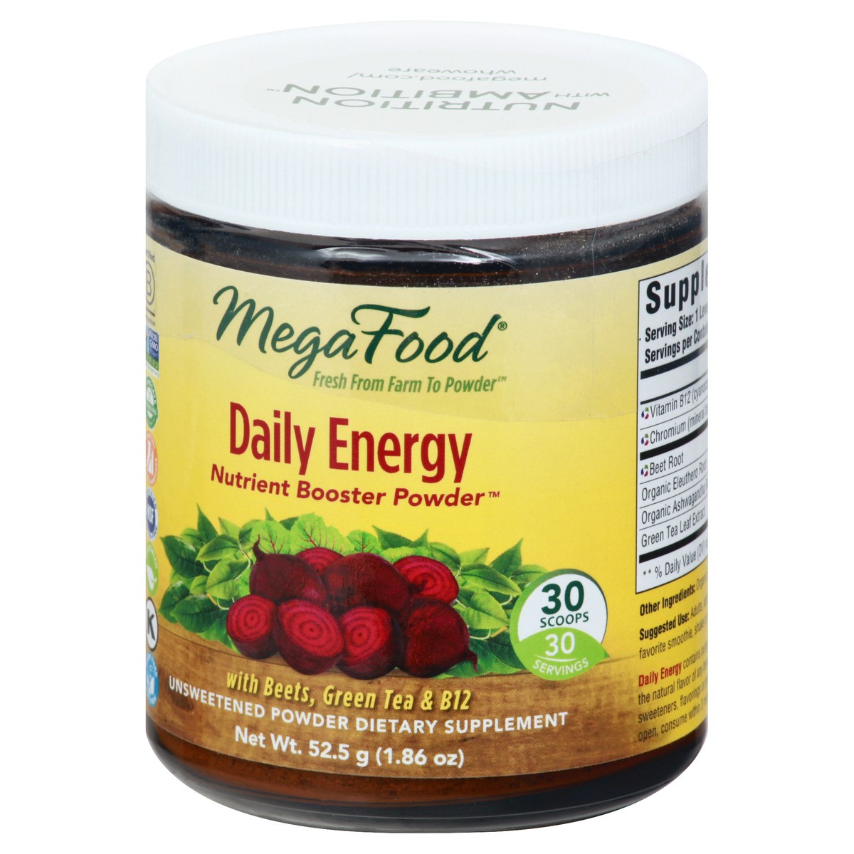 slide 10 of 11, MegaFood Daily Energy 52.5 g, 52.50 g