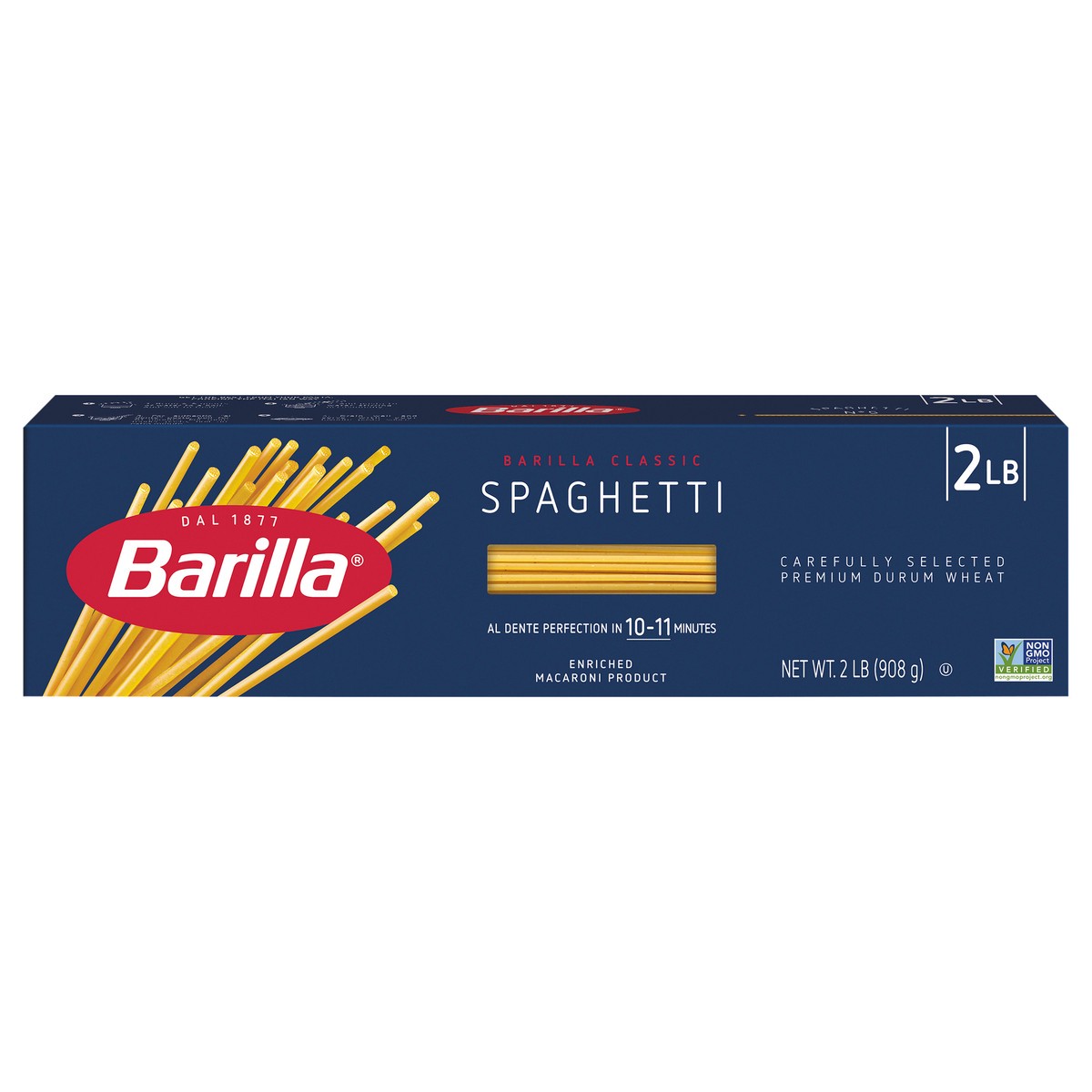 slide 1 of 9, Barilla Spaghetti Pasta, 32 oz