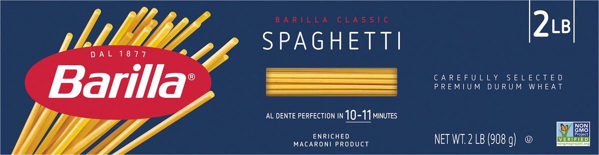 slide 6 of 9, Barilla Spaghetti Pasta, 32 oz