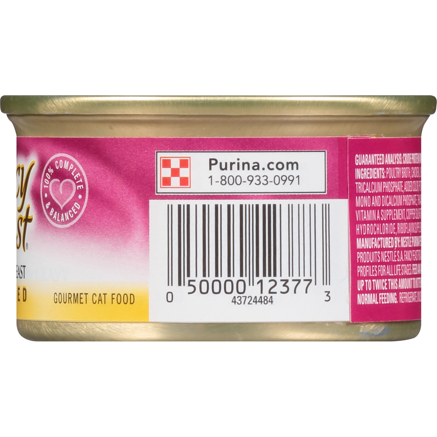 slide 3 of 7, Fancy Feast Chicken Feast Roasted Gourmet Cat Food 3 Oz, 3 oz