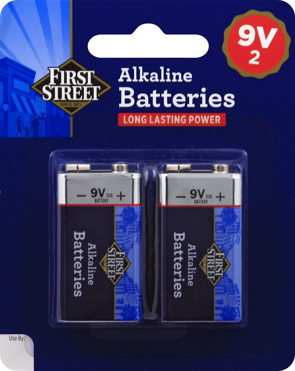 slide 2 of 2, FIRST STREET Batteries 2 ea, 2 ct